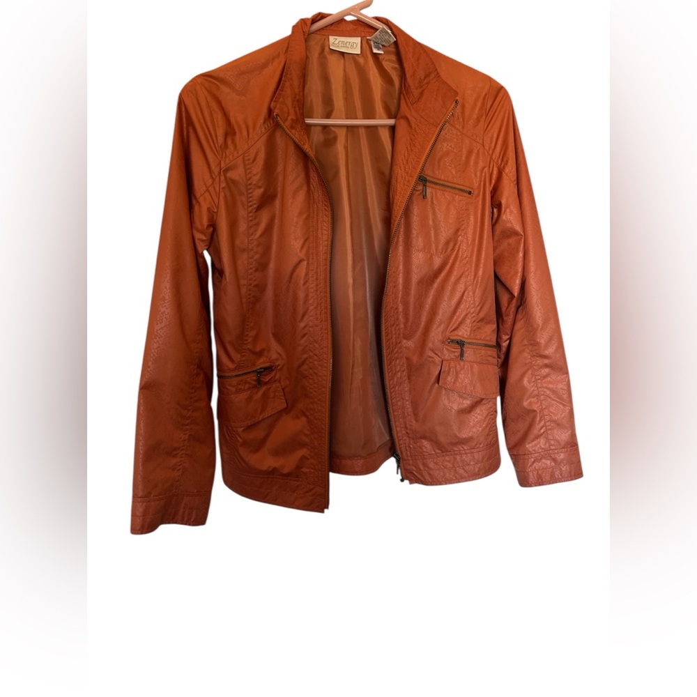 Women's Orange Jacket Chicos